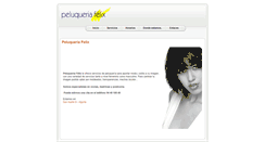 Desktop Screenshot of peluqueriafelix.com