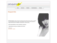 Tablet Screenshot of peluqueriafelix.com